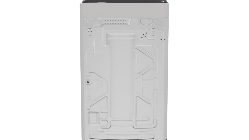 Compact Washing Machine 3D Model - Professional 3D Model Render 5