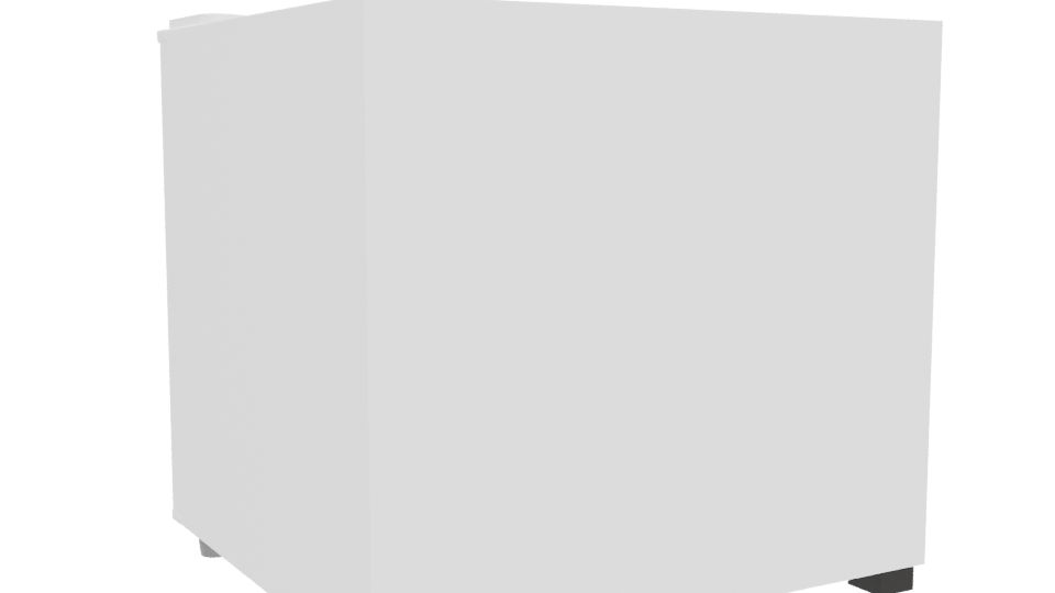 Stylish Modern Storage Box 3D Model - Professional 3D Model Render 4