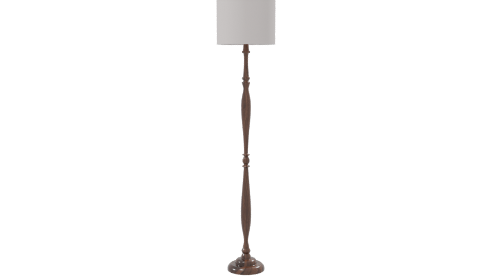 Elegant Floor Lamp 3D Model - Professional 3D Model Render 8