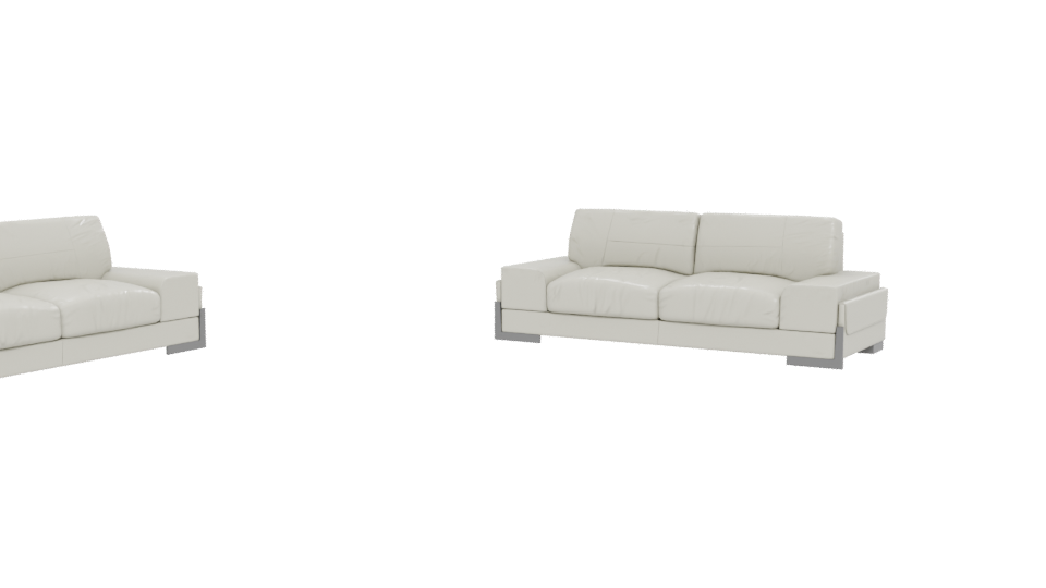 Contemporary Modular Sofa Set 3D Model - Professional 3D Model Render 12
