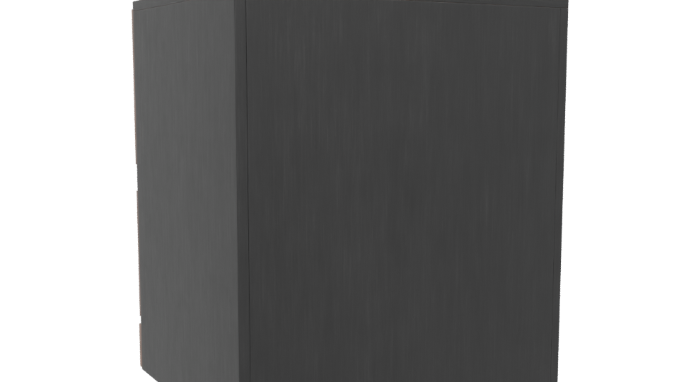 Buró Andalucia Nogal/Chocolate 3D - Professional 3D Model Render 4