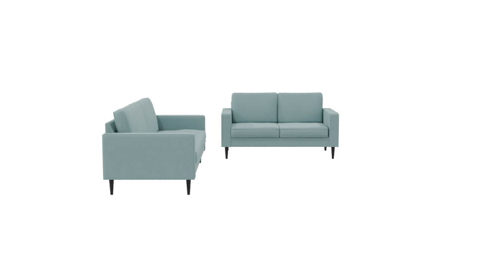 Stylish Modern Sofa Set 3D - Professional 3D Model Render 8