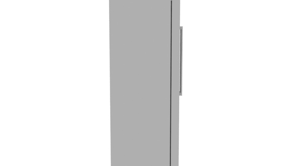 Refrigerator Neu SBS 3D Model - Professional 3D Model Render 8