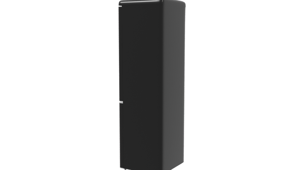 Sleek Modern Refrigerator Model - Professional 3D Model Render 3