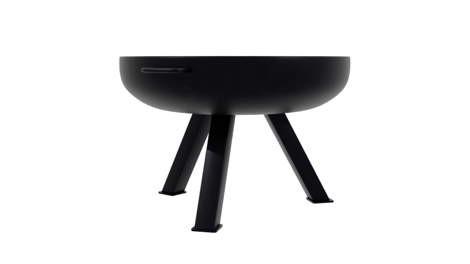 Contemporary Fire Pit 3D Model - Professional 3D Model Render 3