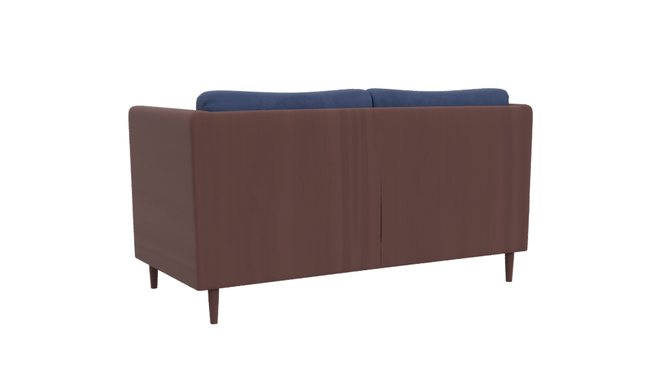 Stylish Two-Seat Sofa Model - Professional 3D Model Render 4