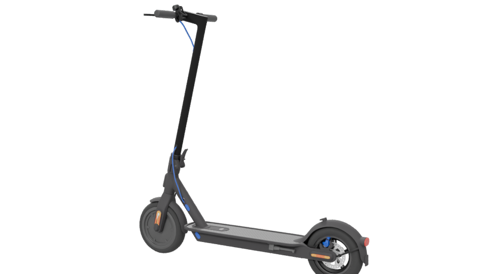 Sleek Urban Electric Scooter 3D Model - Professional 3D Model Render 6