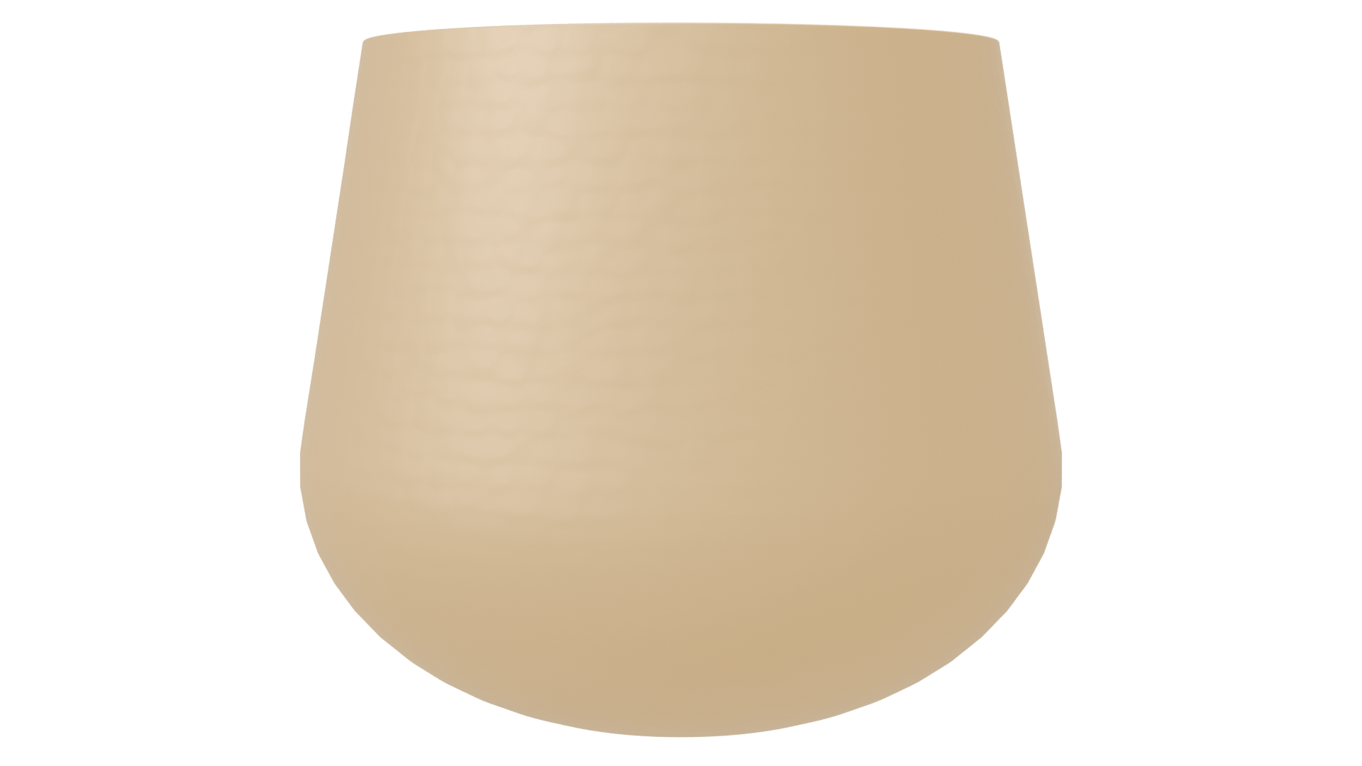 Stylish Metallic Planter 3D Model - Professional 3D Model Render 7