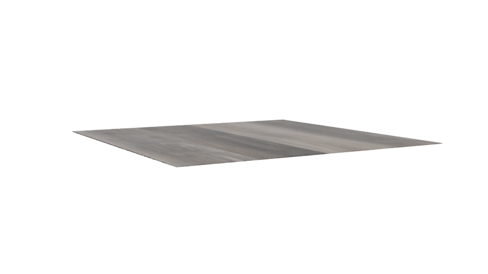 Stylish Wooden Plank Table 3D - Professional 3D Model Render 4