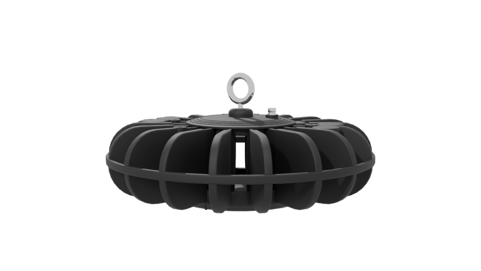 CAMPANA HIGH BAY 100W 3D Model - Professional 3D Model Render 6