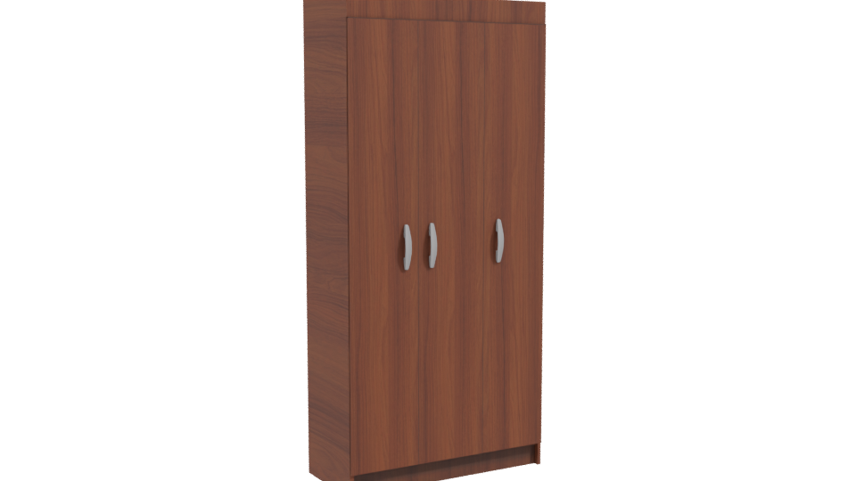 Pasco Cherry Wood Closet 3D - Professional 3D Model Render 10
