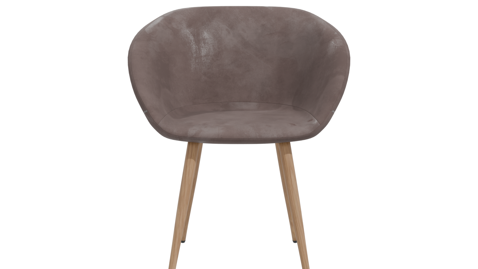 Elegant Modern Fabric Chair 3D Model - Professional 3D Model Render 11