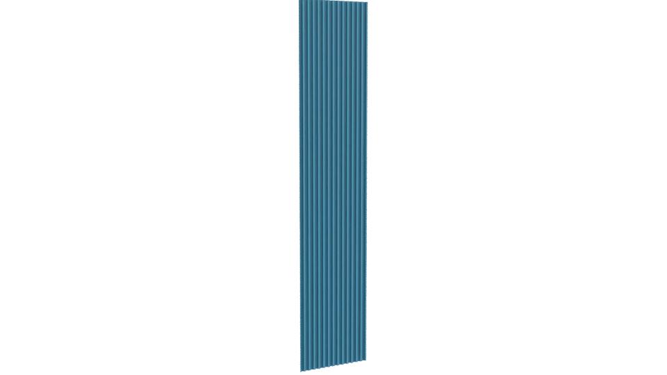 Stylized Vertical Column 3D Model - Professional 3D Model Render 4