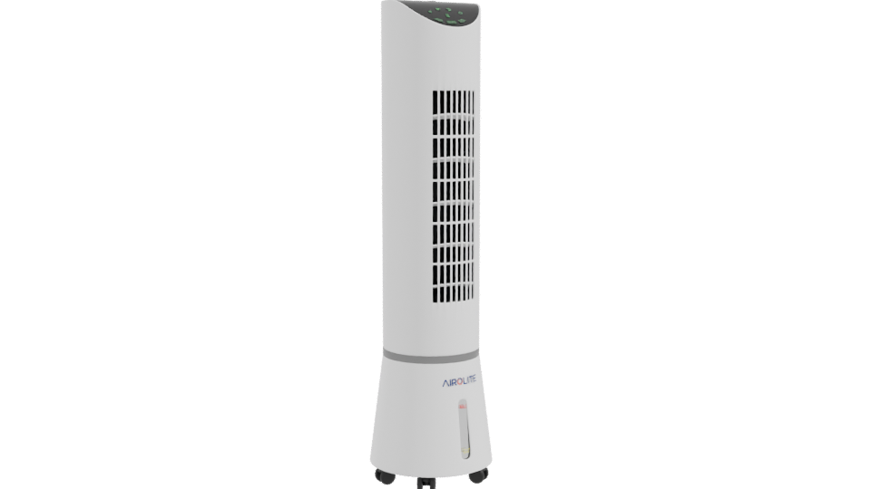 Evaporative Tower Cooler 3D Model - Professional 3D Model Render 10