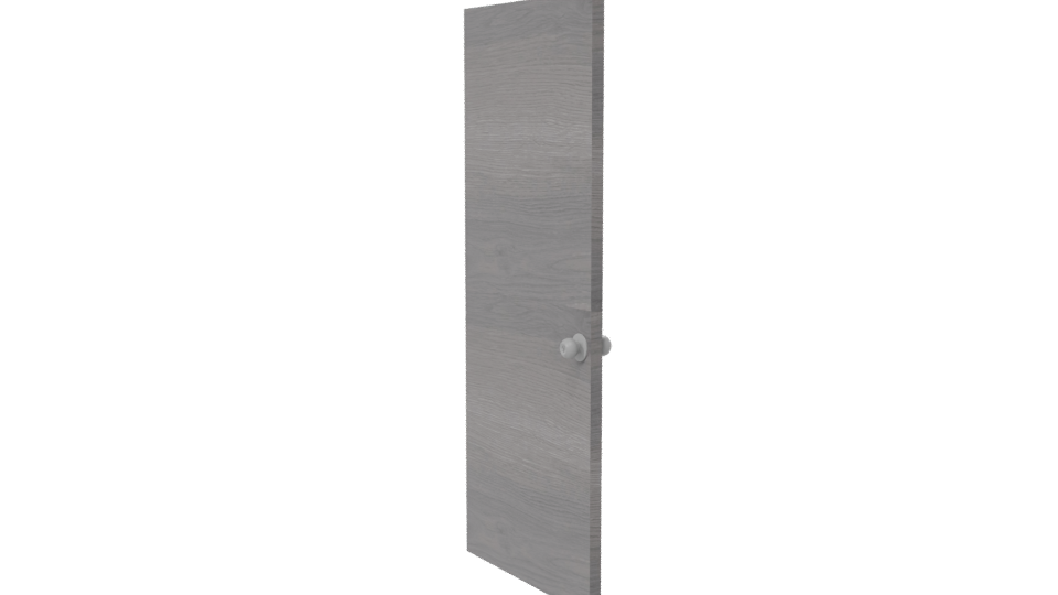 Sleek Modern Door 3D Model - Professional 3D Model Render 7