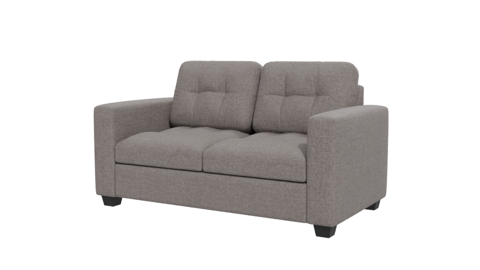 Stylish Two-Seat Sofa 3D Model - Professional 3D Model Render 12