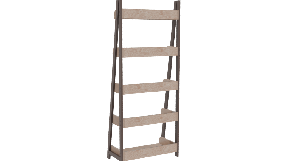 Librero Andes Beige 3D Model - Professional 3D Model Render 4