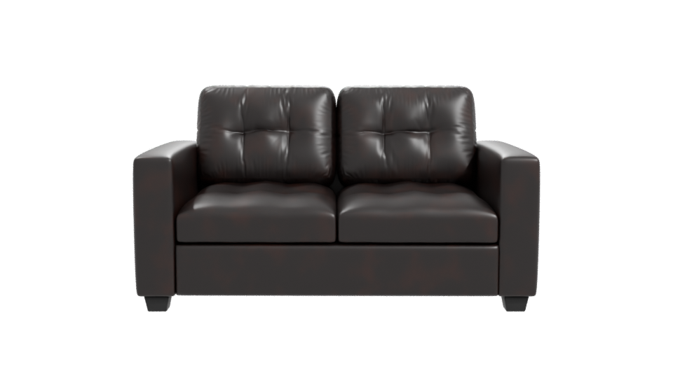 Stylish Modern Leather Sofa 3D Model - Professional 3D Model Render 11