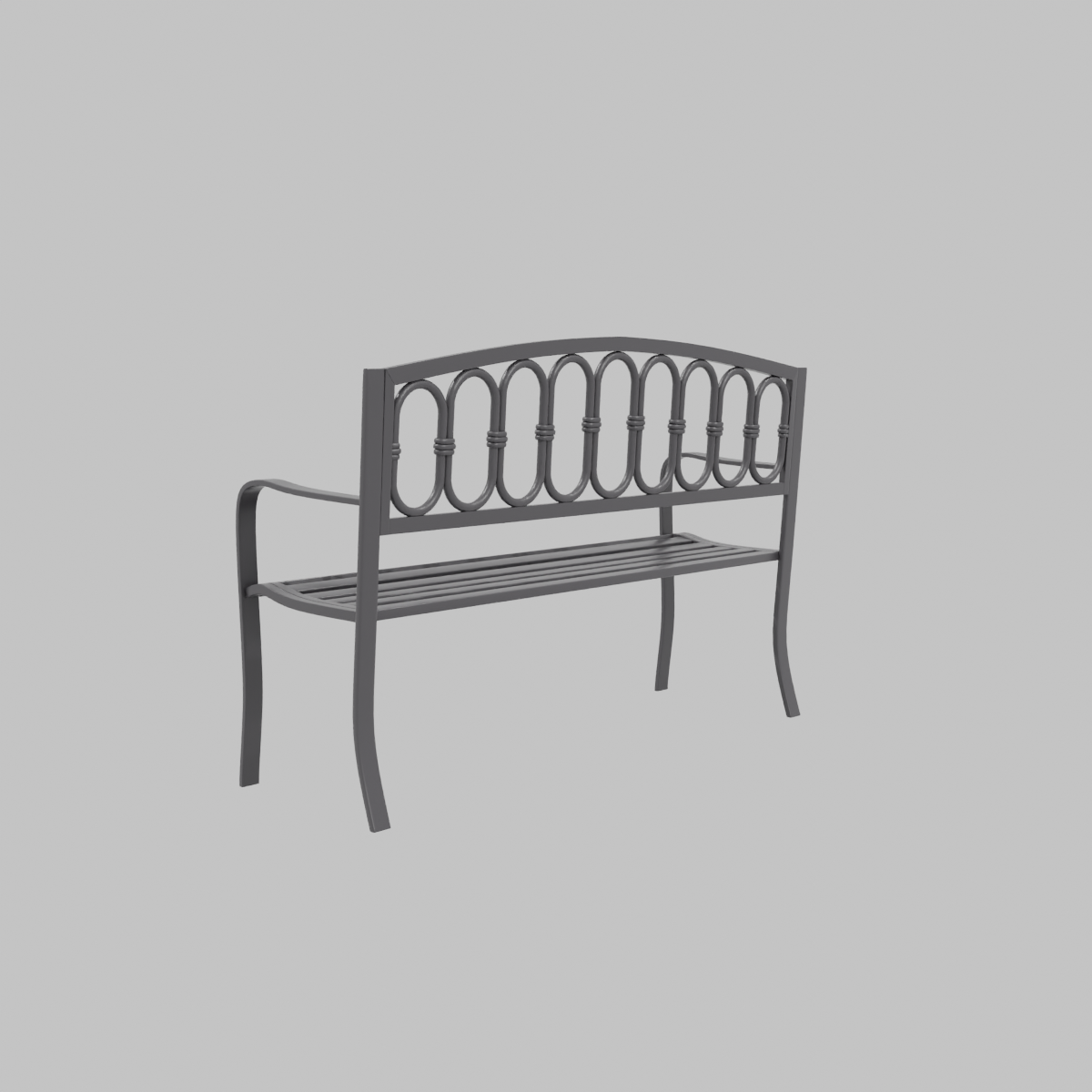 Banco De Acero Para Terraza