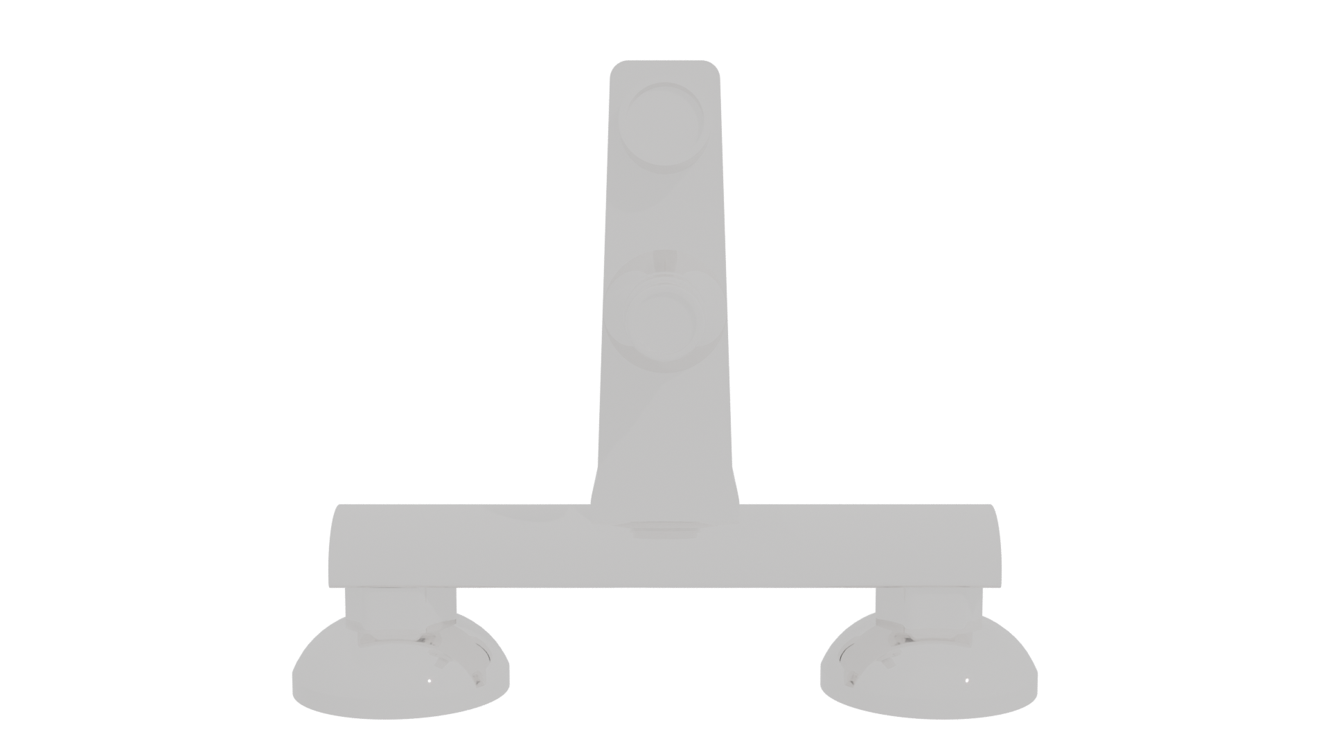 Sleek Modern Kitchen Faucet 3D Model - Professional 3D Model Render 11