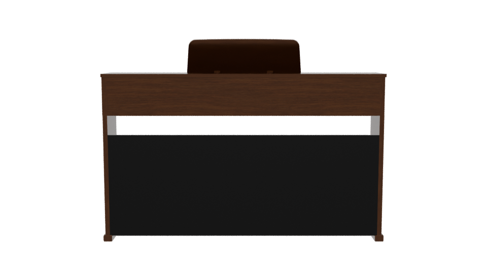 Stylish Digital Piano Model - Professional 3D Model Render 5