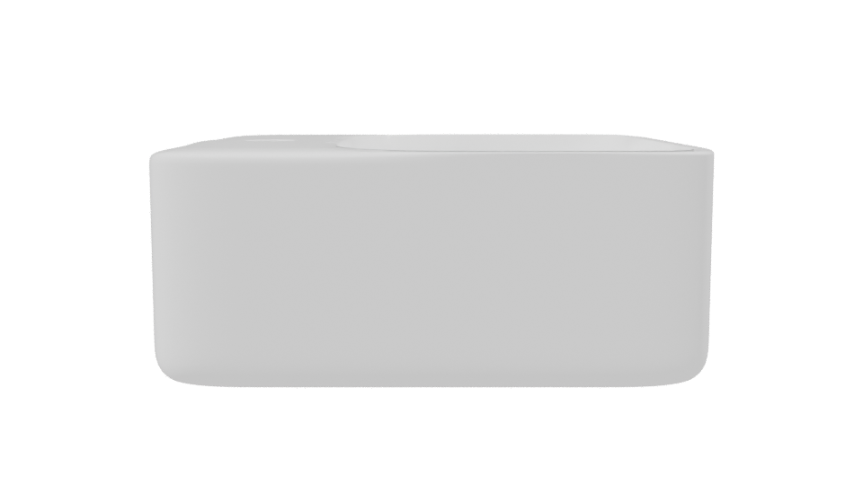 Sleek Modern Freestanding Bathtub - Professional 3D Model Render 8