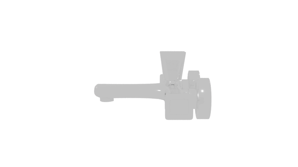 Stylish Bathroom Faucet Model 3D - Professional 3D Model Render 2