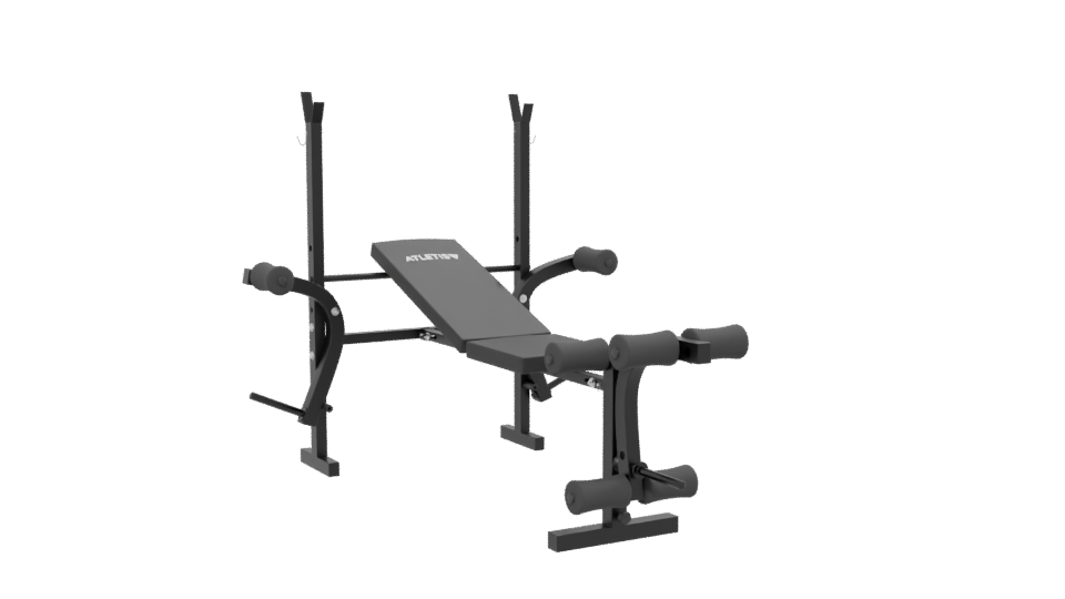 Multifunctional Bench Press 3D Model - Professional 3D Model Render 13