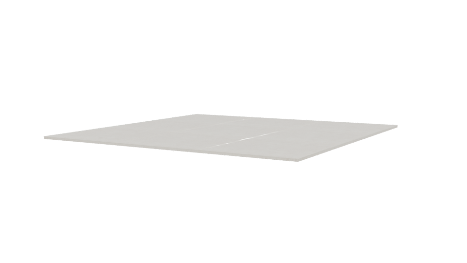 Minimalist White Floor Panel 3D Model - Professional 3D Model Render 12