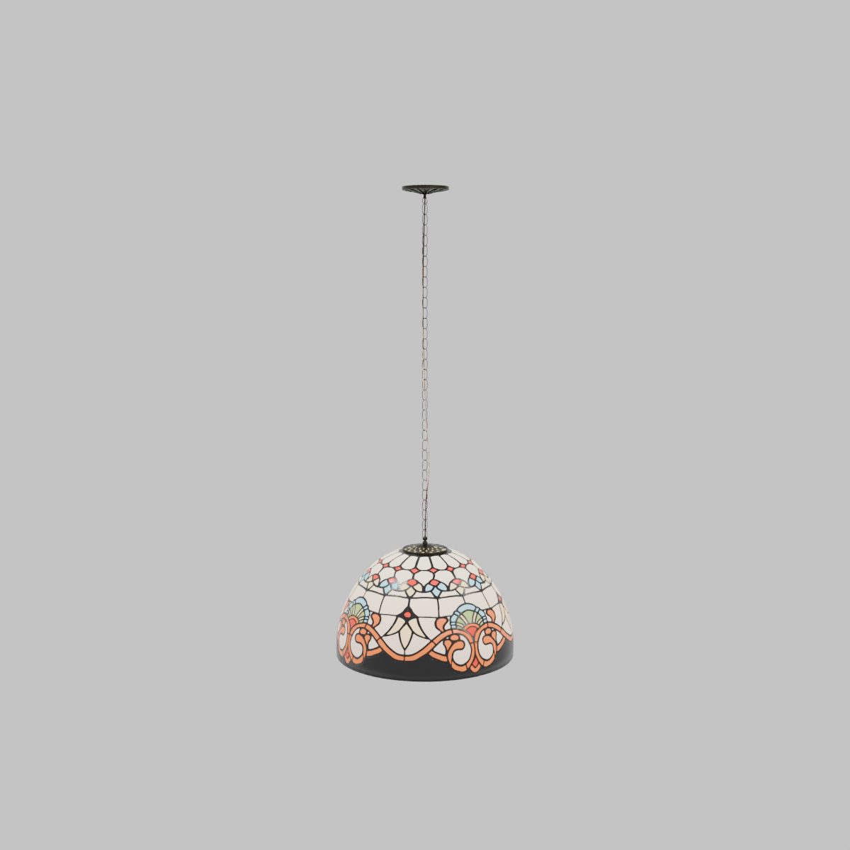 LAMP COLG TIFFANY CAF E27 60W