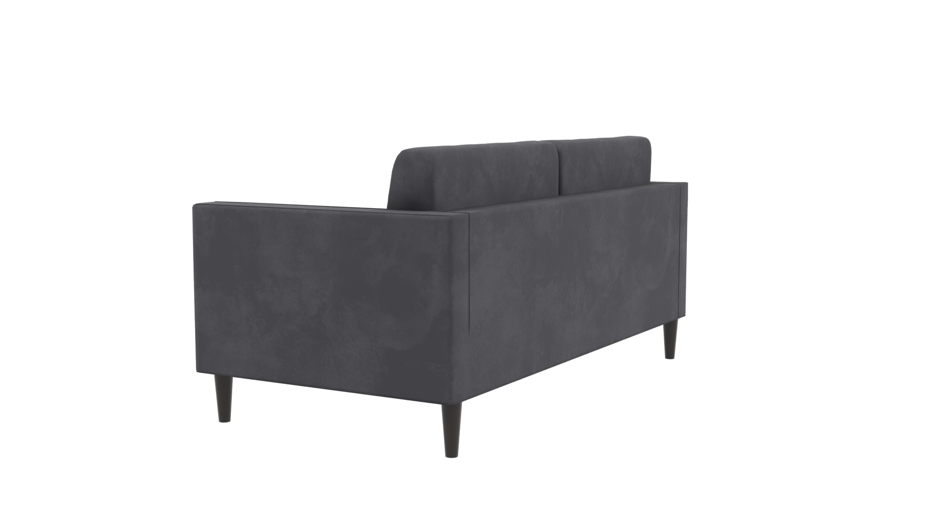 Stylish Modern Fabric Sofa 3D Model - Professional 3D Model Render 3