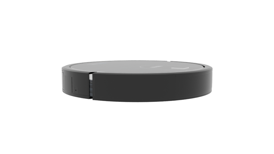 Sleek Robotic Vacuum 3D Model - Professional 3D Model Render 3