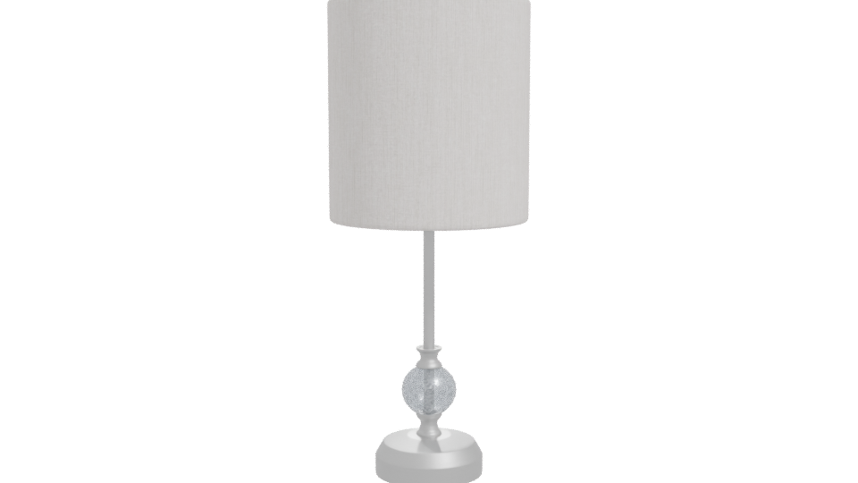 Elegant Beige Table Lamp 3D - Professional 3D Model Render 11