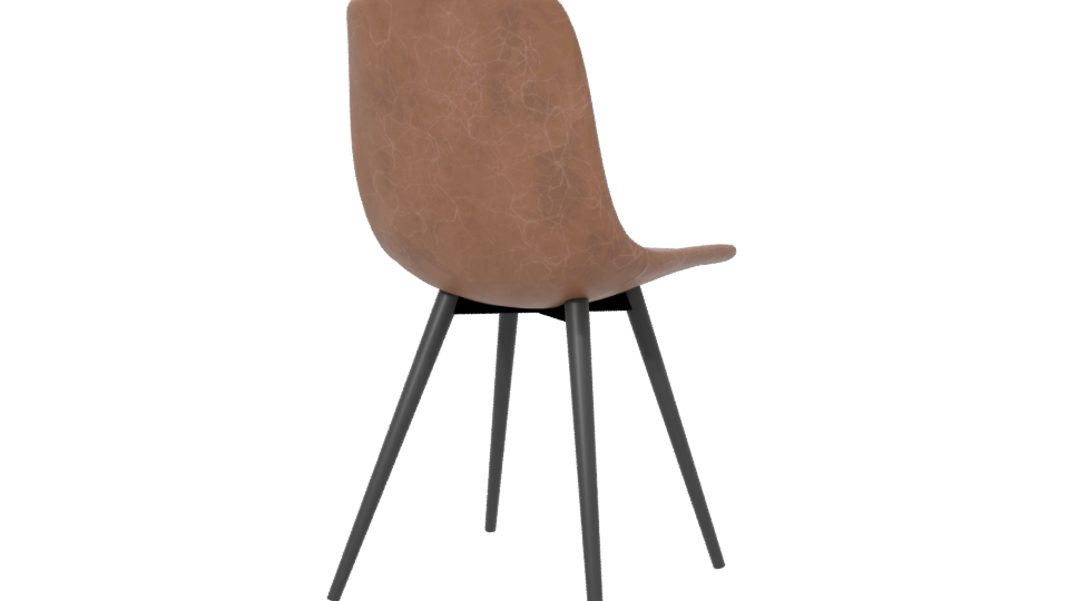 Stylish Modern Dining Chair 3D - Professional 3D Model Render 6