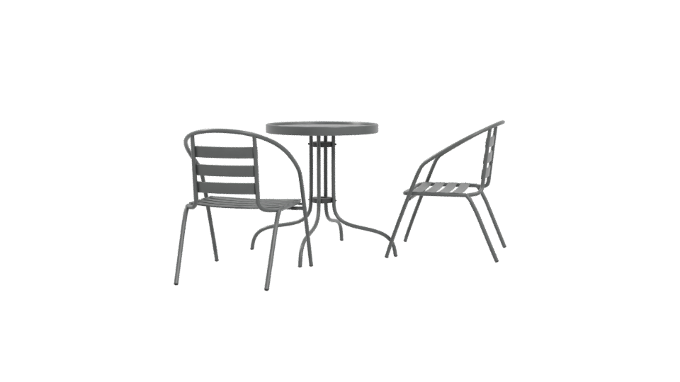 Congo Miranda Garden Furniture Set 3D - Professional 3D Model Render 4