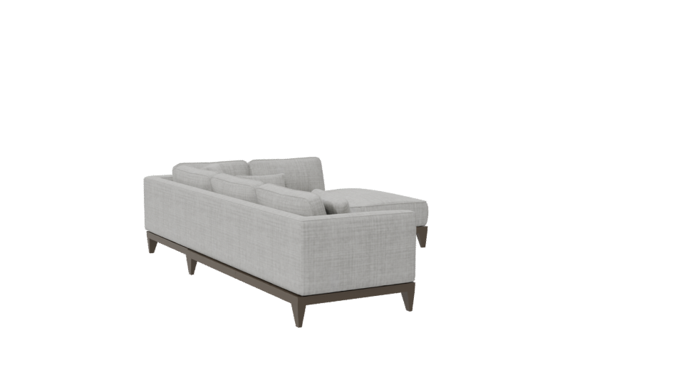 Stylish Modular Sofa 3D - Professional 3D Model Render 7
