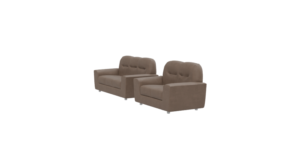 Stylish Sofa Set 3D Model - Professional 3D Model Render 13