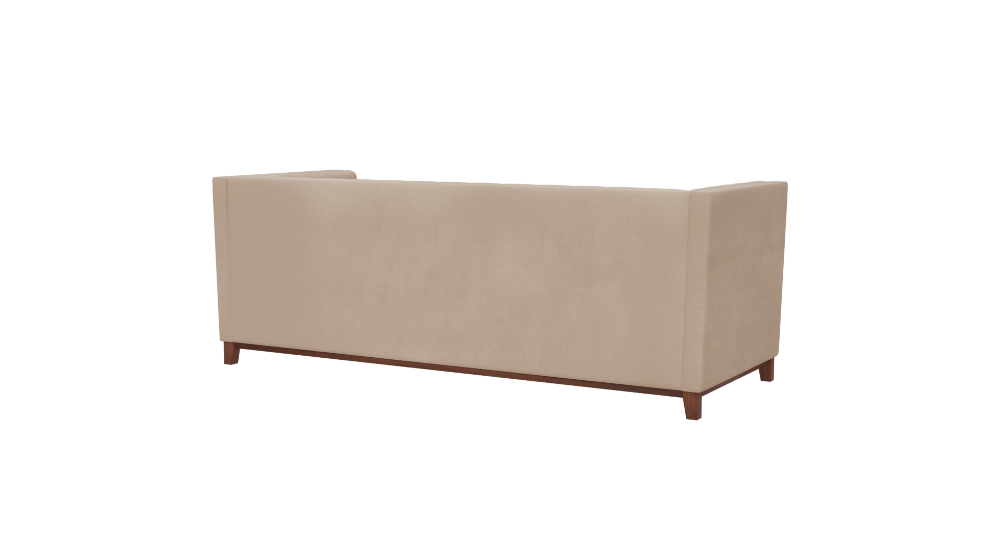 Elegant Upholstered Sofa Model - Professional 3D Model Render 6