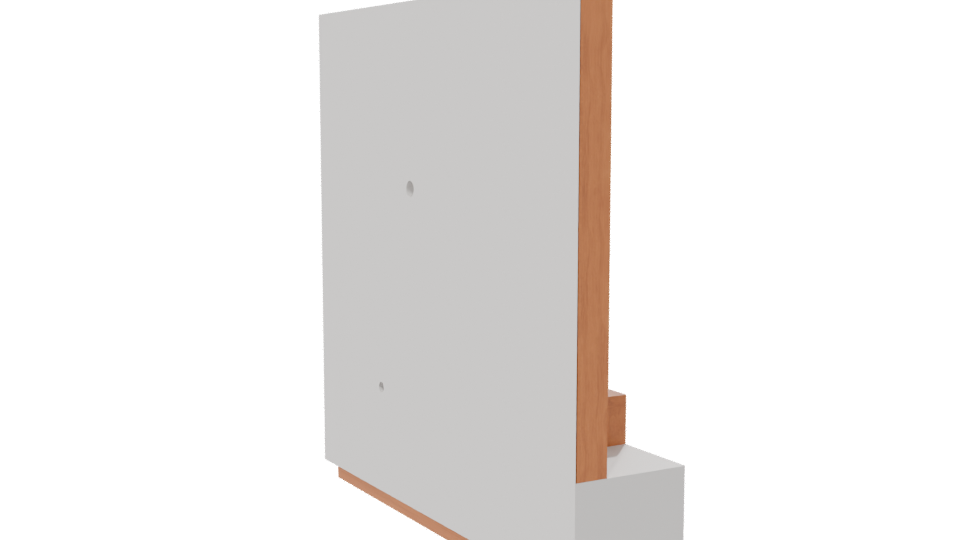 Stylish Modern TV Unit 3D - Professional 3D Model Render 7