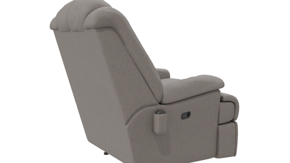 Comfortable Recliner Chair Model - Professional 3D Model Render 7