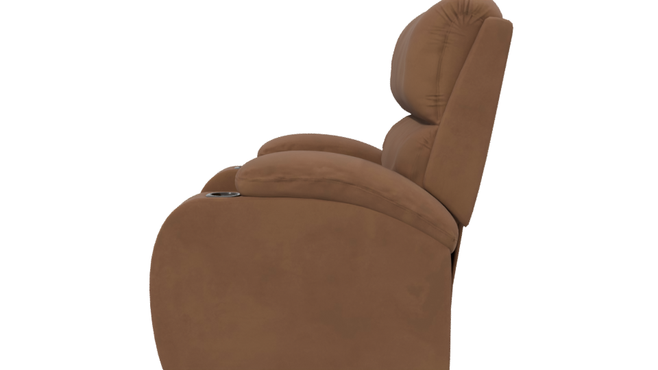 Contemporary Reclining Chair Model - Professional 3D Model Render 2