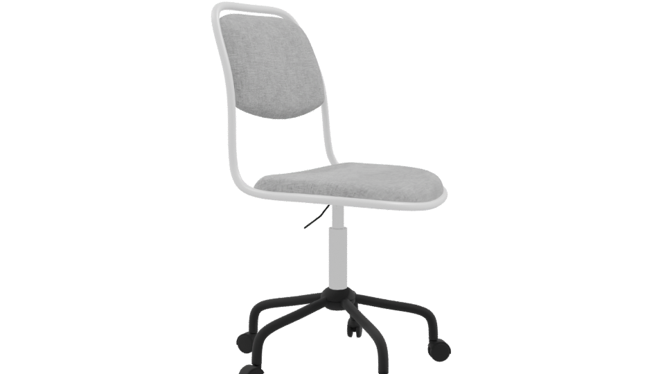 Contemporary Office Chair 3D Model - Professional 3D Model Render 9