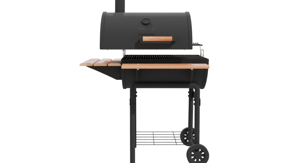 Parrilla Mr. BEEF 3D Grill Model - Professional 3D Model Render 11
