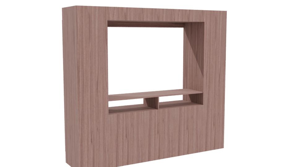 Stylish Modern TV Stand 3D Model - Professional 3D Model Render 4