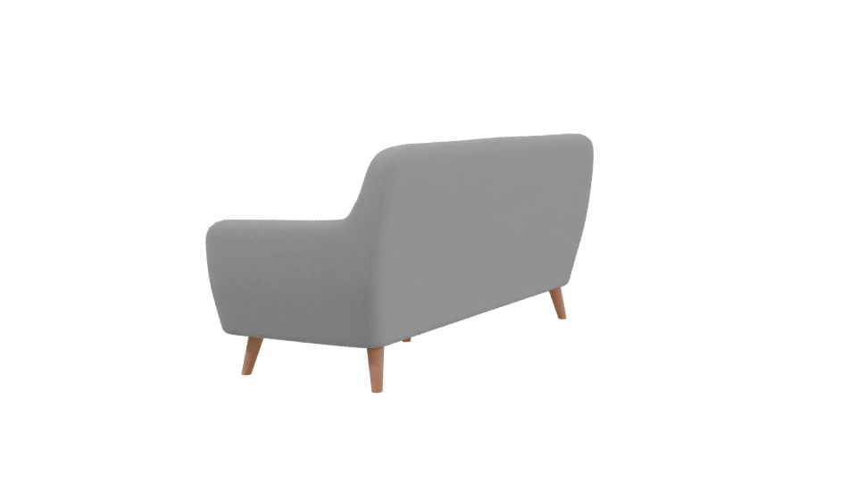 Stylish Modern Sofa Model 3D - Professional 3D Model Render 3