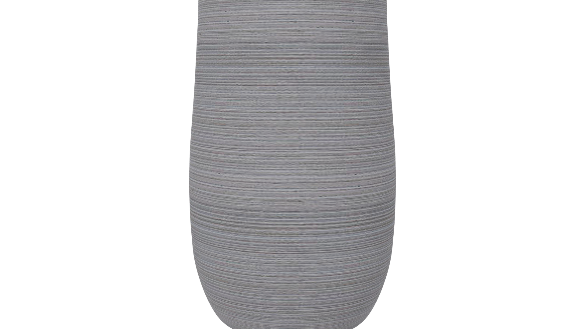 Tall Taupe Fiber Planter 3D Model - Professional 3D Model Render 21