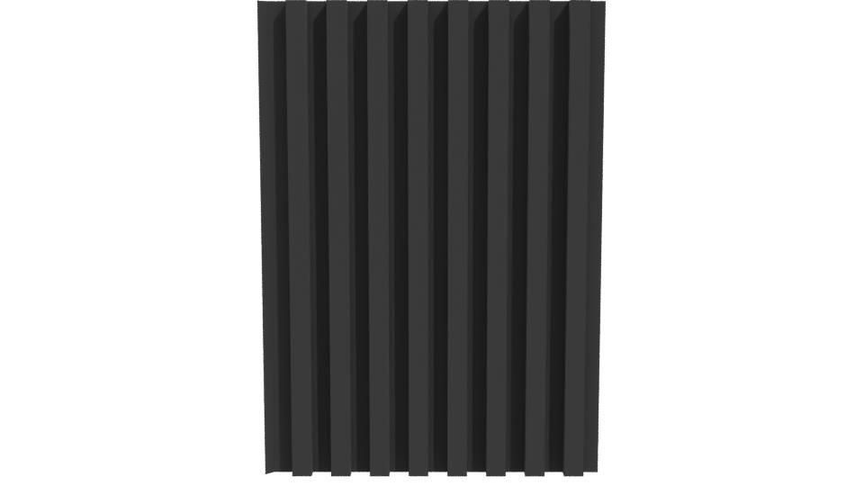 Minimalist Black Container 3D Model - Professional 3D Model Render 11