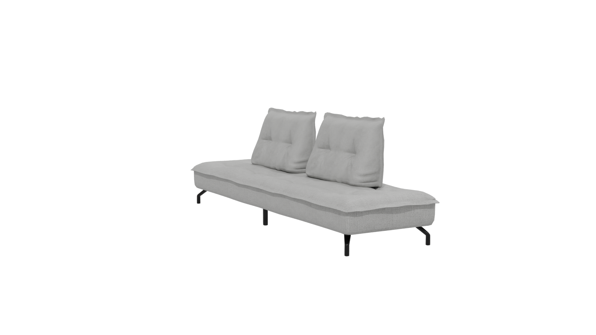 Contemporary Minimalist Sofa 3D Model - Professional 3D Model Render 13