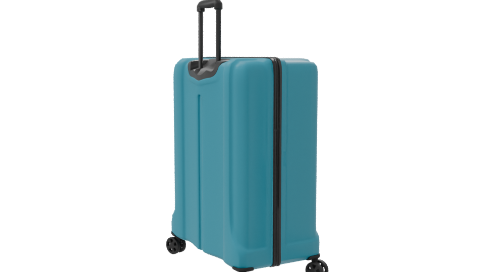 Stylish Hard-shell Travel Suitcase 3D - Professional 3D Model Render 7