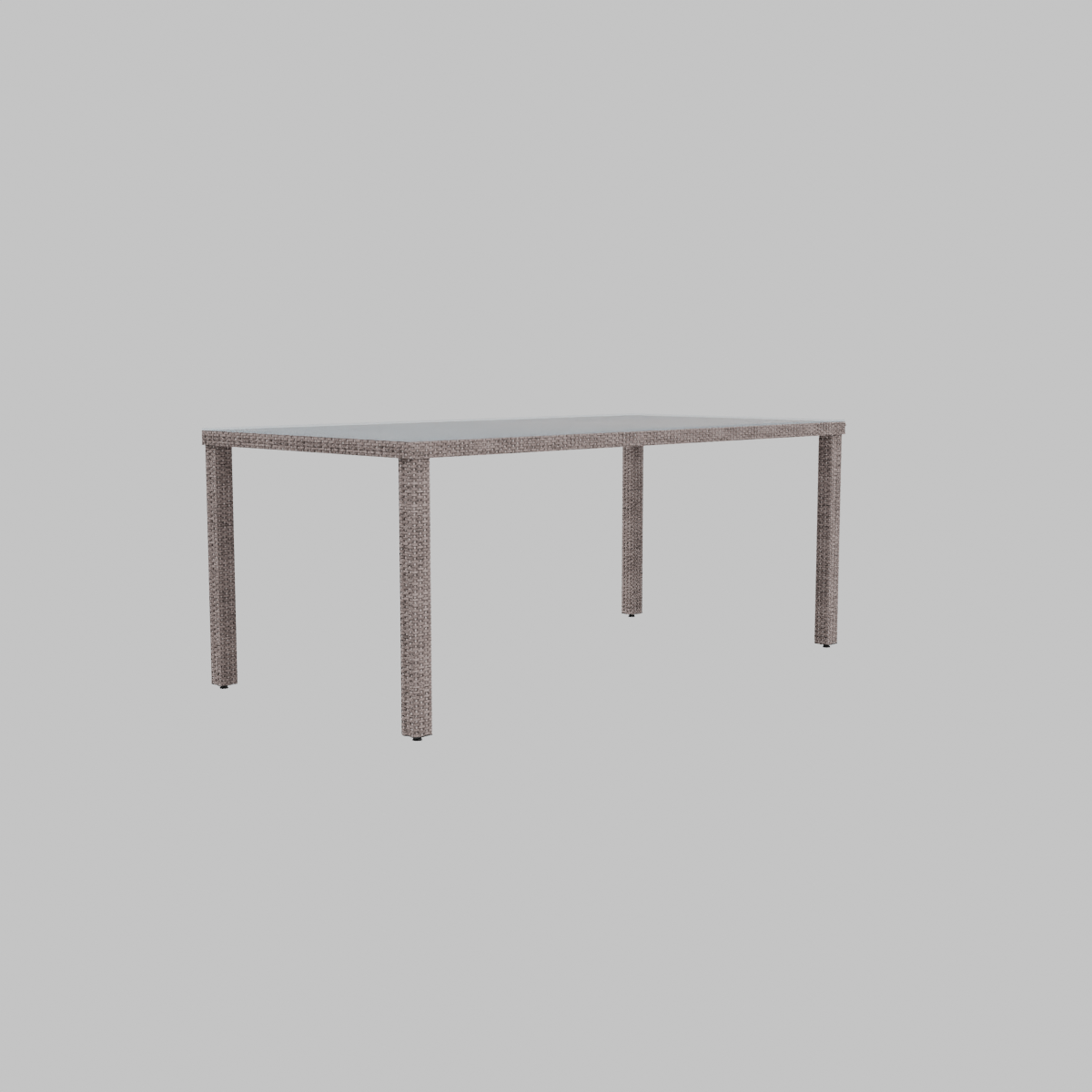 MESA DE COMEDOR MUSTANG - GRIS